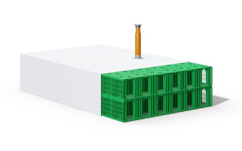 Infiltration system with membrane 